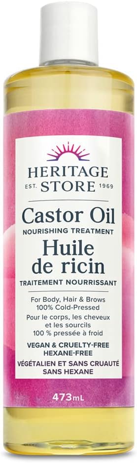 CASTOR OIL 473ML HERITAGE For Discount