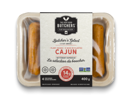 SAUSAGE 400G CAJUN VGBUTCHER Online now