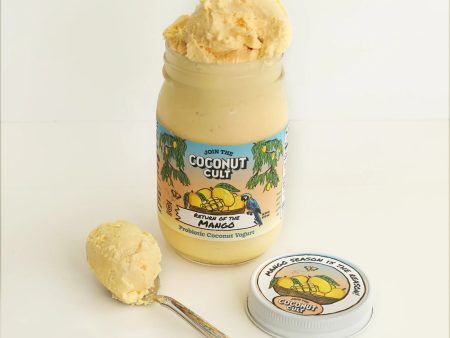 YOGURT THE COCONUT CULT 473ml MANGO (Jan 22nd Strawberry-Chocolate-Passionfruit - Check for our subs) Discount