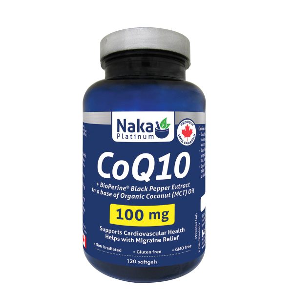 CO-Q10 100MG 120GEL NAKA Discount