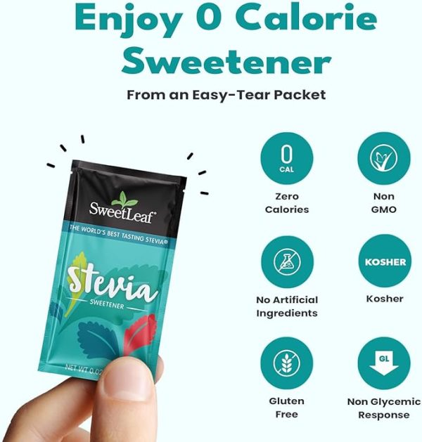 STEVIA 70PACK SWEETLEAF Hot on Sale