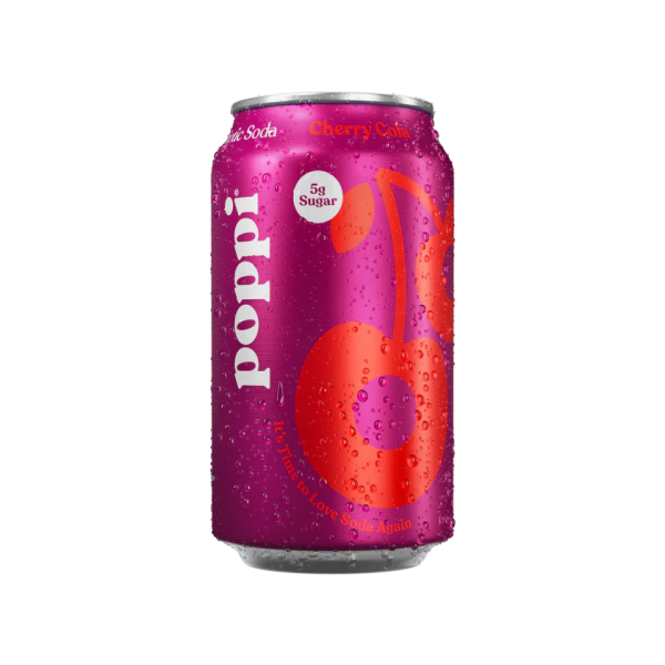 POPPI 355ML CHERRY COLA Supply