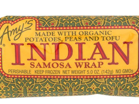 SAMOSA INDIAN WRAP 142G AMYS Sale