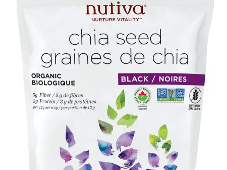 CHIA 340G NOIR ORG NUTIVA Fashion