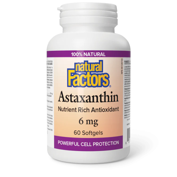 ASTAXANTHIN 6MG 60CAP NOW on Sale