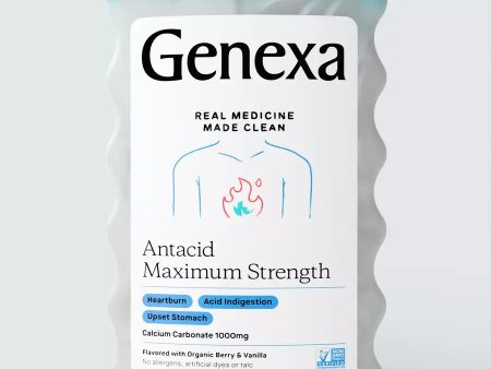 ANTACID 72 CHEWABLE TABS GENEXA Fashion