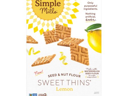 SWEET THINS 120G LEMON SWEET SIMPLE MILLS Online