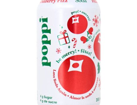 POPPI 355ML CRANBERRY FIZZ For Cheap