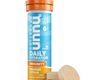 NUUN 10 TABS IMMUNITY ORANGE CITRUS Hot on Sale