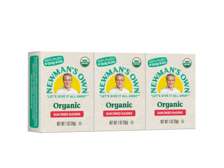 RAISINS 6*28G BOX ORGANIC NEWMAN Sale