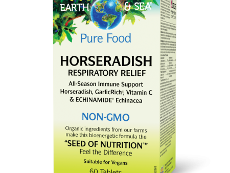 Whole Earth & Sea® Horseradish Respiratory Relief   60 Enteric Coated Tablets For Discount