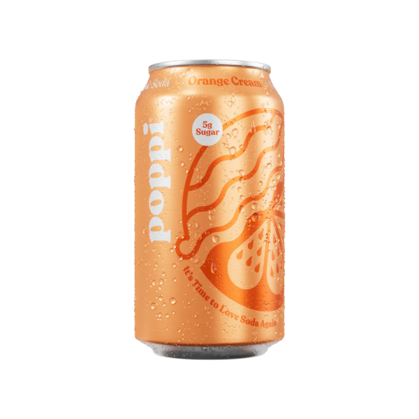 POPPI 355ML ORANGE CREAM SODA Online