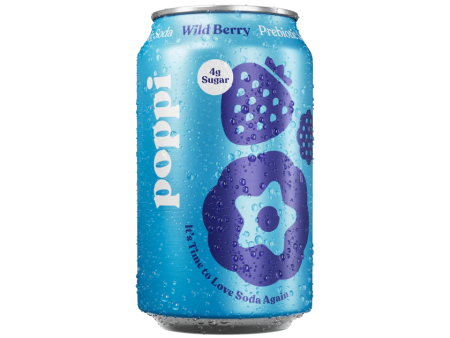 POPPI 355ML WILD BERRY Online now