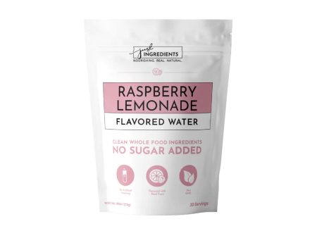 WATER FLAVORED 210G JUST.INGREDIENTS RASPBERRY LEMONADE Hot on Sale