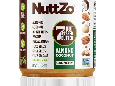 NUTTZO 340G ALMOND COCONUT Fashion