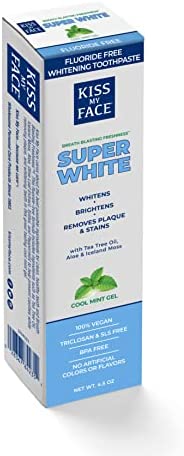 TOOTHPASTE 127G KMF WHITE FLUORIDE FREE Cheap