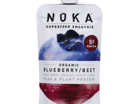 SMOOTHIE 120G NOKA SUPERFOOD BLUEBERRY BEET For Discount