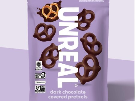 PRETZELS 100G DARK CHOCOLATE UNREAL For Cheap