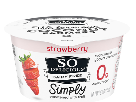 YOGURT 150G 0G SUGAR SO-DEL STRAWBERRY For Cheap