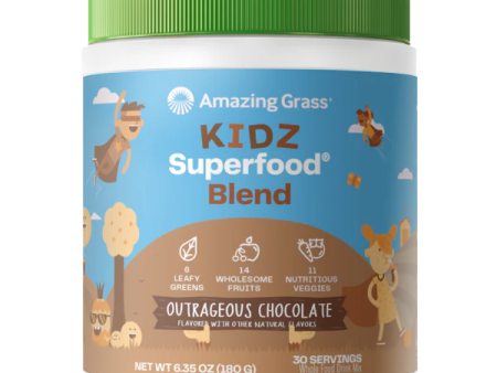 SUPERFOOD BLEND 180G KIDZ CHOCOLATE AMAZING GRASS Online Hot Sale