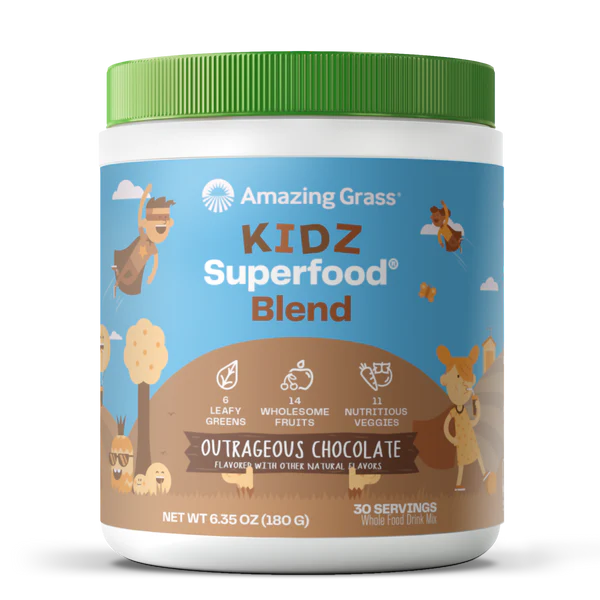 SUPERFOOD BLEND 180G KIDZ CHOCOLATE AMAZING GRASS Online Hot Sale