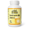 Natural Factors SunVitamin D3  2500 IU  100 Tablets Online Hot Sale