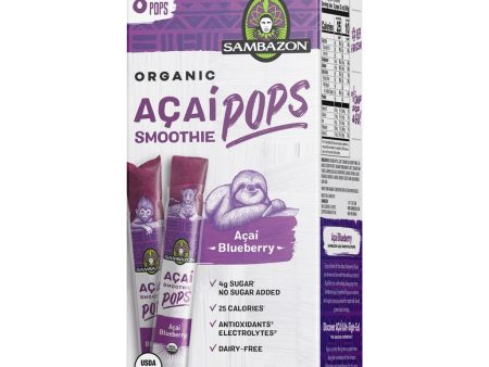 ACAI POPS * 8 BLUEBERRY ACAI Hot on Sale