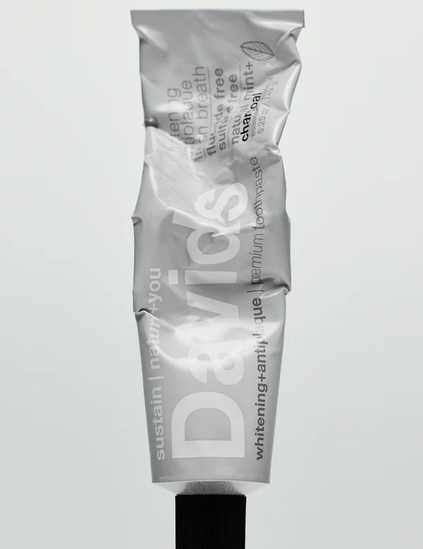 TOOTHPASTE 149G DAVIDS CHARCOAL For Sale