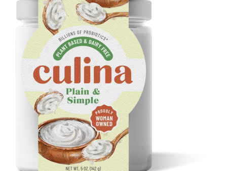 YOGURT 142G CULINA PLAIN & SIMPLE Discount