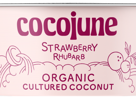 YOGURT 114G COCOJUNE STRAWBERRY RHUBARB For Sale