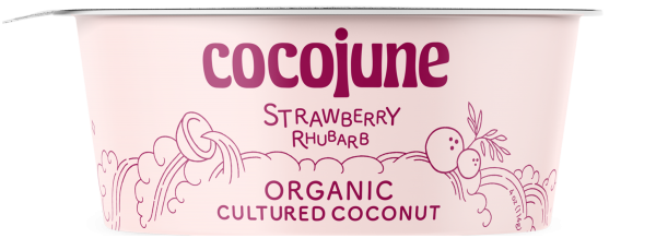 YOGURT 114G COCOJUNE STRAWBERRY RHUBARB For Sale