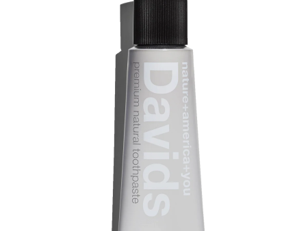 TOOTHPASTE 50G DAVIDS TRAVEL SIZE CHARCOAL Online now