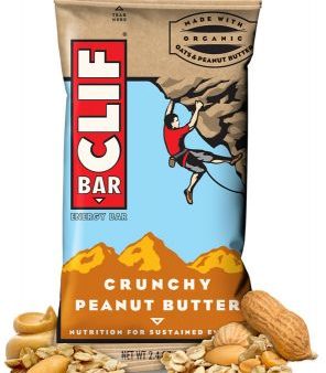 BAR CLIF 68G CRUNCHY PEANUT on Sale