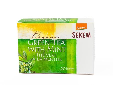 TE VERTE MINT 20 SACHETS SEKEM Supply