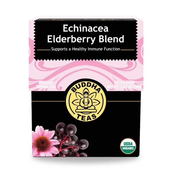 TEA BUDDHA 18SAC ECHINACEA ELDERBERRY BLEND For Cheap