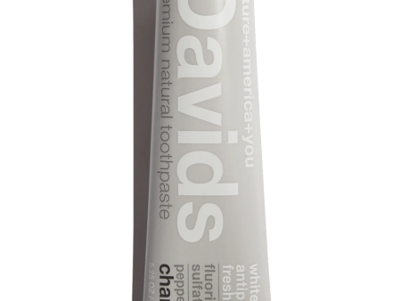 TOOTHPASTE 149G DAVIDS CHARCOAL For Sale