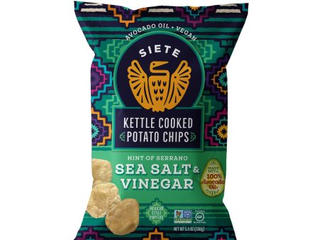 CHIPS KETTLE 156G SEA SALT VINEGAR For Sale