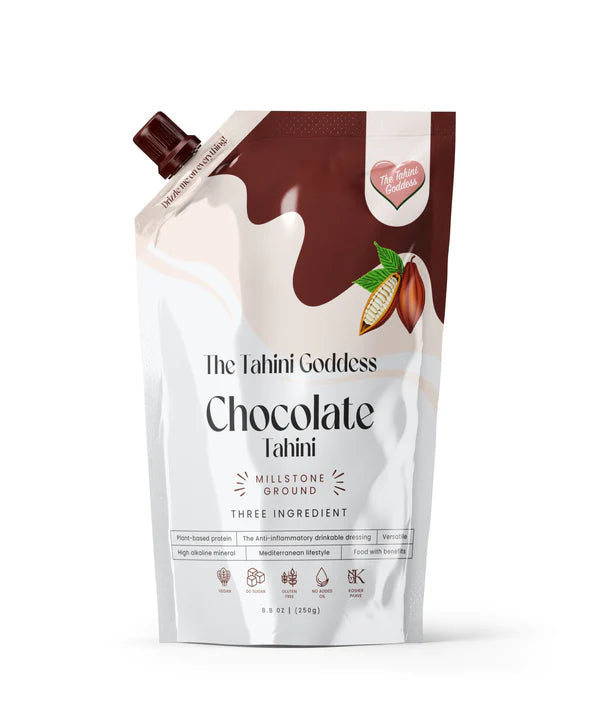 TAHINI 250G CHOCOLATE THE TAHINI GODDESS on Sale