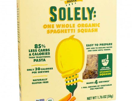 SPAGHETTI 50G SQUASH ORGANIC SOLELY For Cheap