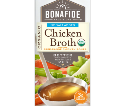 BROTH 946ML CHICKEN ORGANIC NO SALT Online