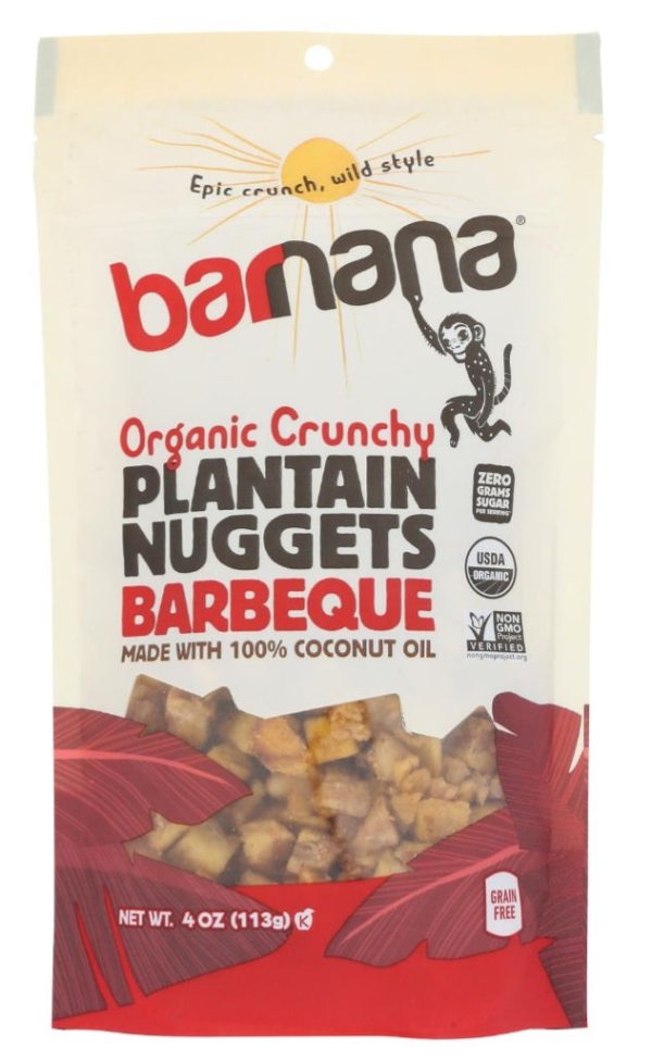 PLANTAIN NUGGETS 113G BBQ BARNANA Online now