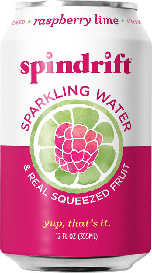 SPINDRIFT 355ML RASPBERRY LIME on Sale