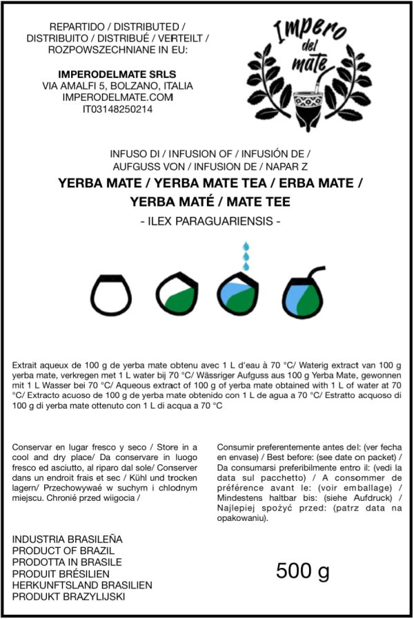 YERBA MATE 500G BIO REI VERDE Discount