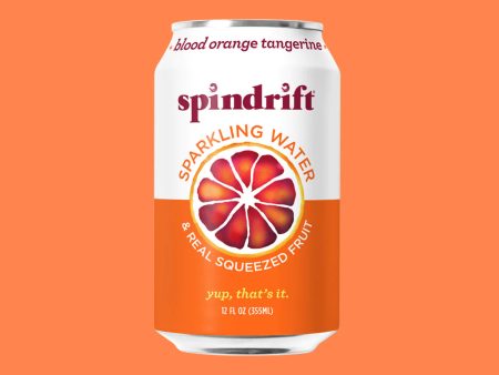 SPINDRIFT 355ML BLOOD ORANGE TANGERINE Online