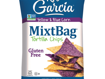 TORTILLA 397G MIXTBAG YELLOW BLUE CORN RW For Sale