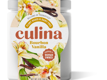 YOGURT 142G CULINA VANILL BOURBON Online now