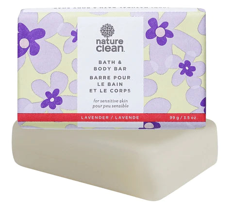 SOAP BAR 99G LAVENDE NATURE CLEAN Cheap