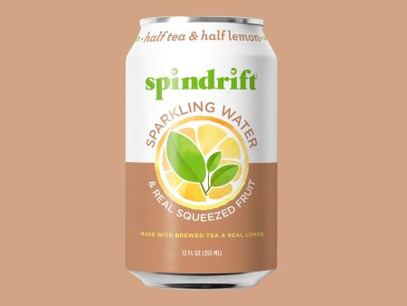 SPINDRIFT 355ML HALF TEA HALF LEMON Sale