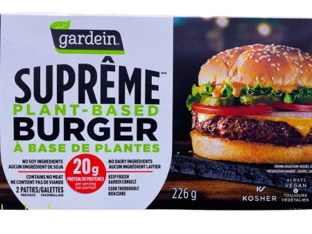 BURGER SUPREME 226G GARDEIN Online now