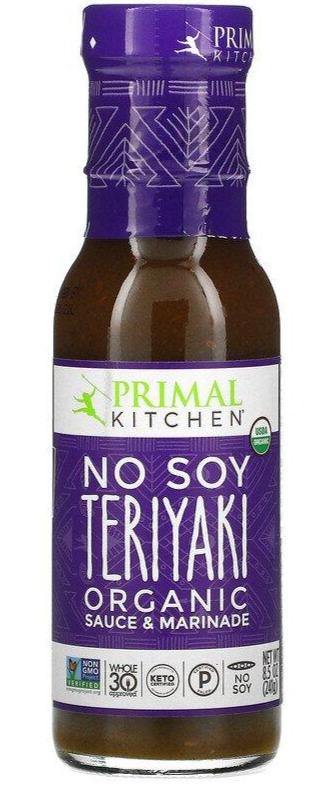 TERIYAKI SAUCE 241G NO SOY PRIMAL KITCHEN Online Hot Sale